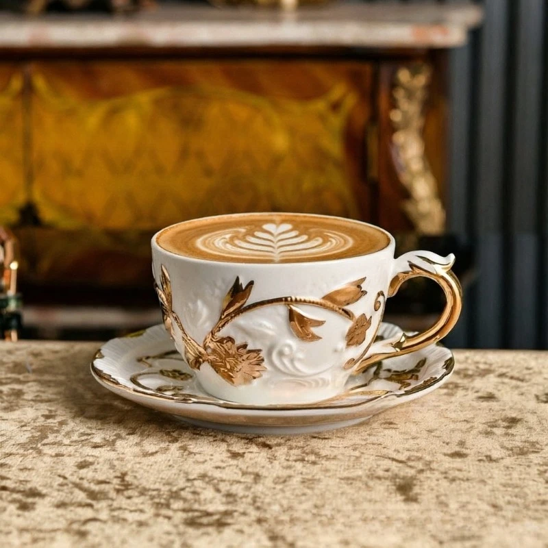 Coffee Tea And Sugar Set - طقم فناجين قهوة وطقم إبريق شاي