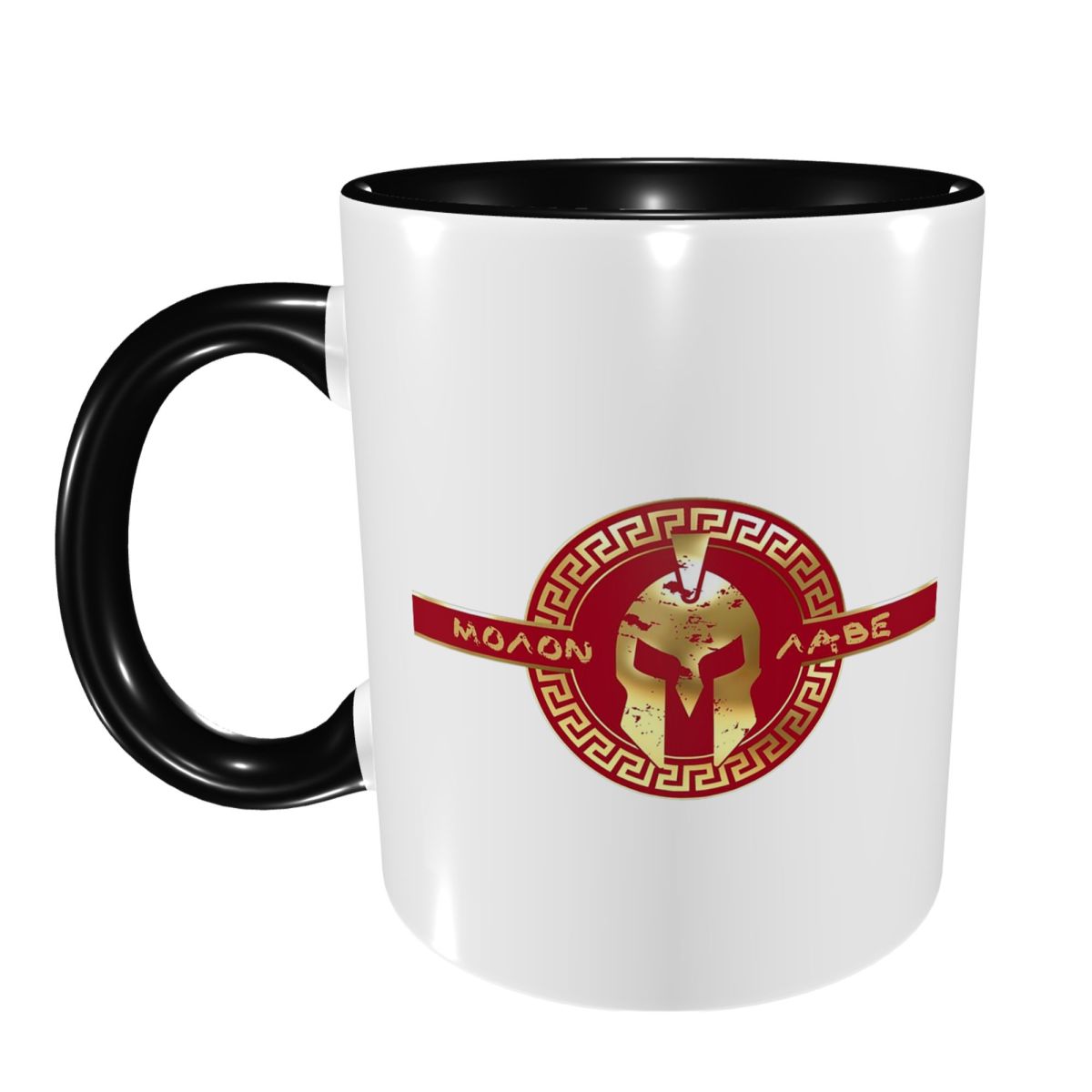 كوب سيراميك مضحك بشعار خوذة مح - مراجعة Coffee Tea Name وسعره
