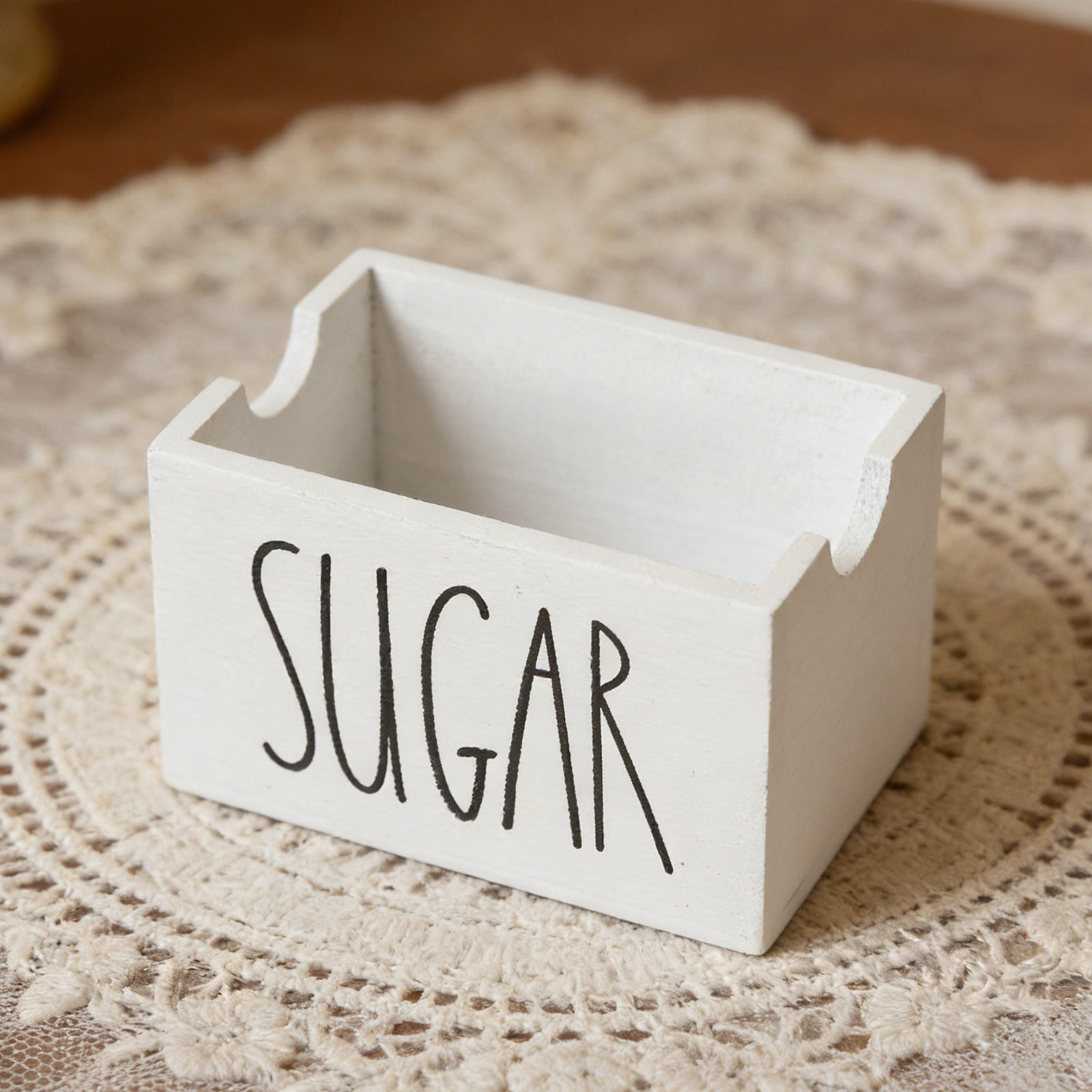 حامل أكياس السكر الخشبي، صندوق - مراجعة Coffee Tea Sugar وسعره