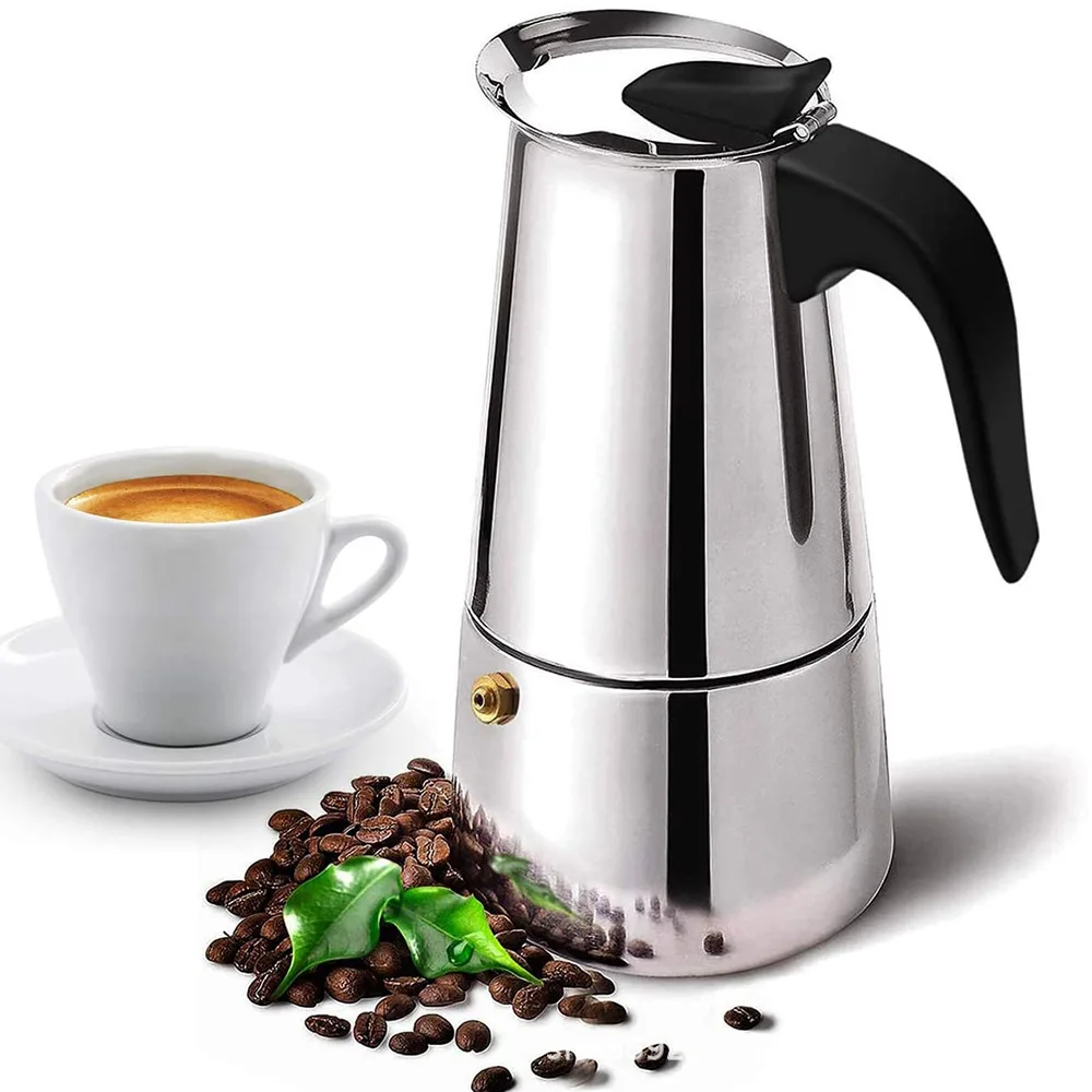 ماكينة صنع قهوة موكا من الفولا - مراجعة Moka Pot Stove وسعره