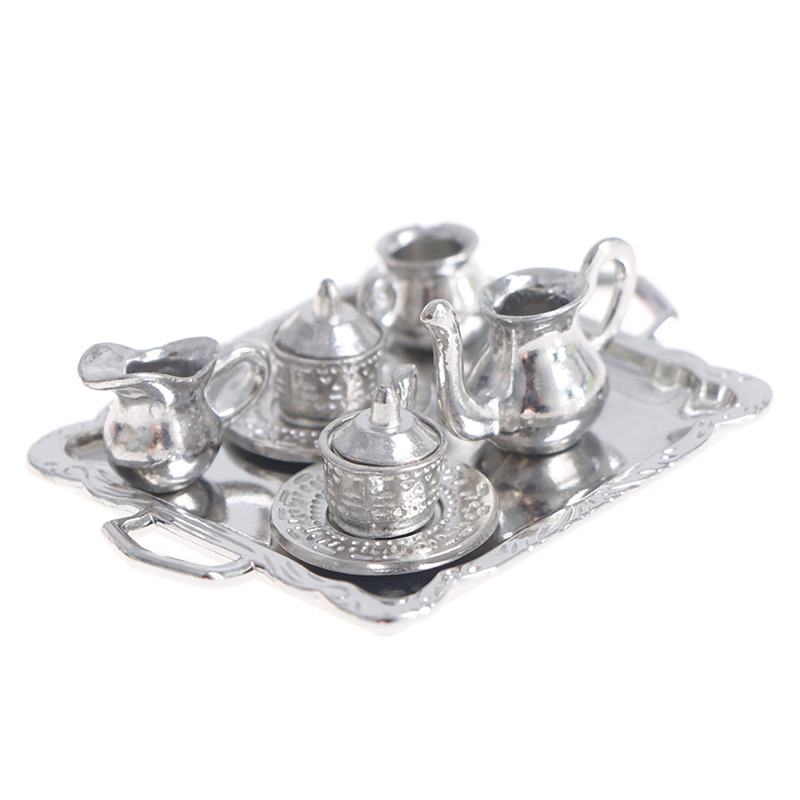 10 قطع من أدوات المائدة المصغر - مراجعة Coffee Tea And Sugar Set وسعره