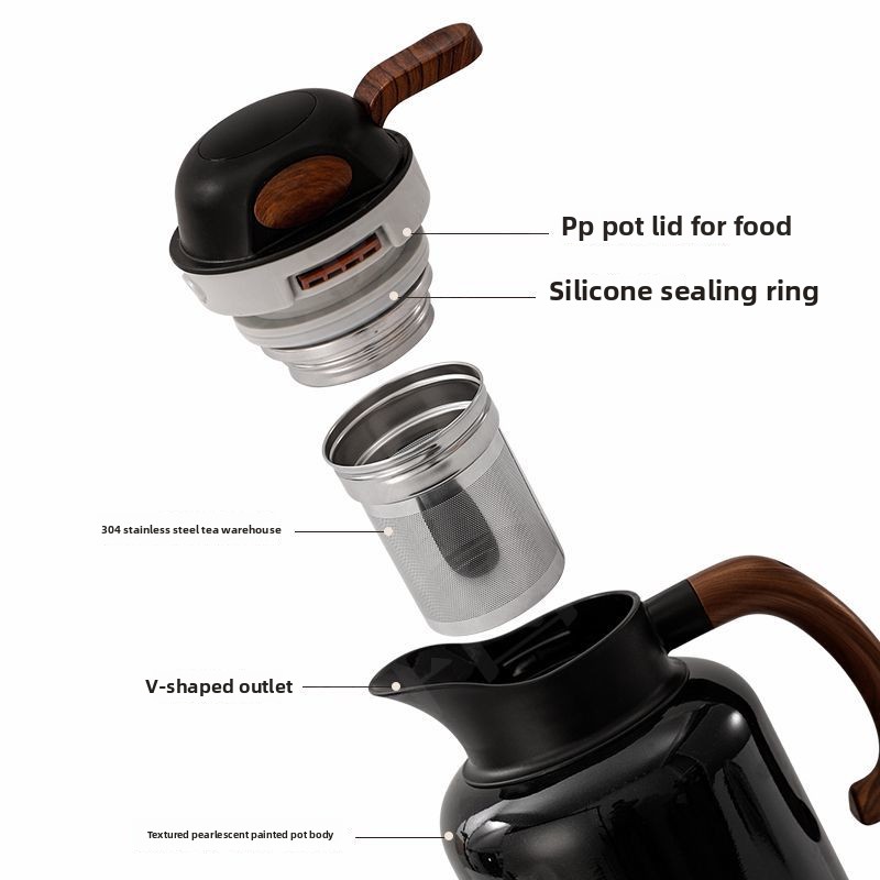وعاء عازل للحرارة من الفولاذ ا - مراجعة Xbloom Coffee Tea وسعره