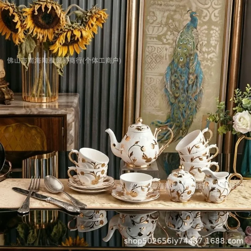 طقم فناجين قهوة وطقم إبريق شاي - مراجعة Coffee Tea And Sugar Set وسعره