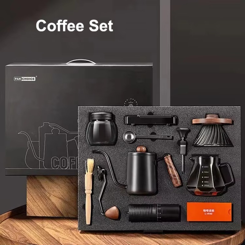 طقم قهوة للسفر مكون من 10 قطع  - مراجعة Coffee Tea And Sugar Set وسعره