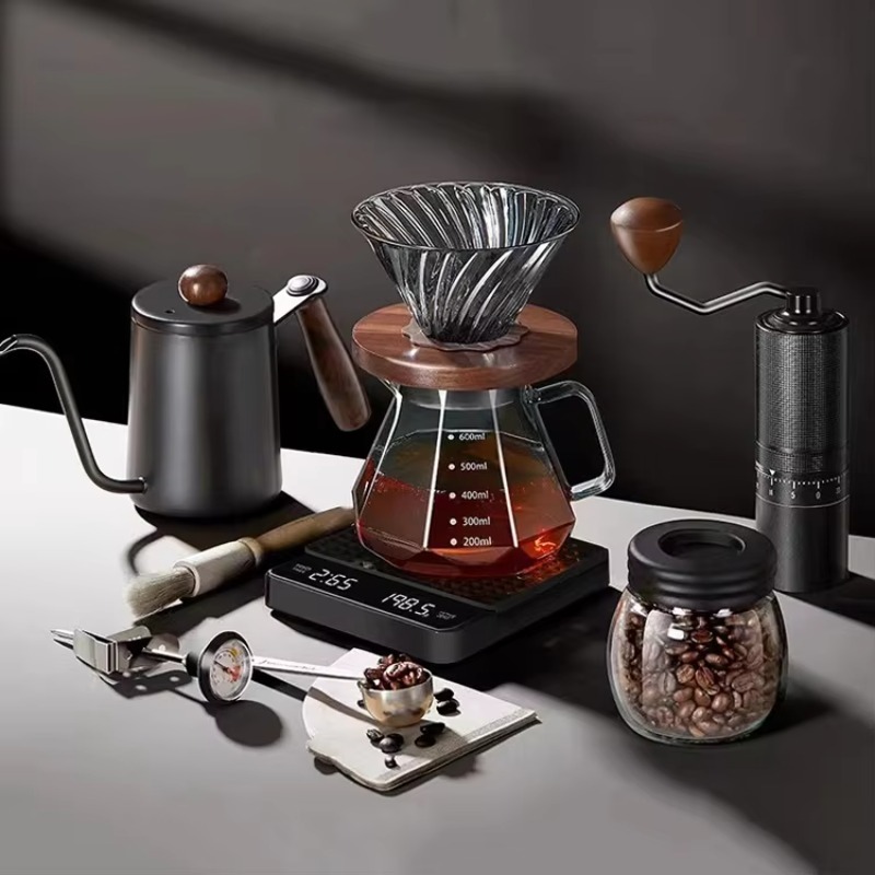 طقم قهوة للسفر مكون من 10 قطع  - مراجعة Coffee Tea And Sugar Set وسعره