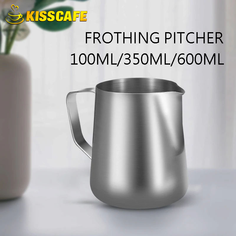 إبريق الحليب Frother حاوية من  - مراجعة Barista Milk Jug وسعره